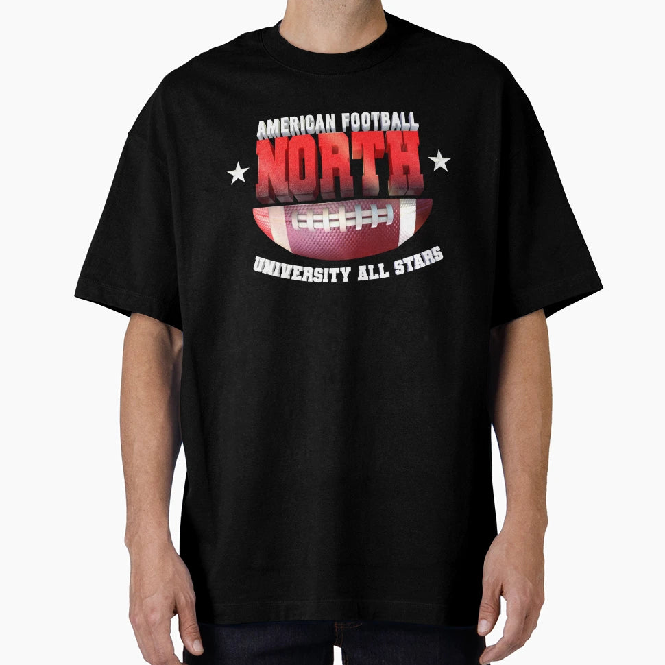 North American Football T-Shirt - Graphic Print Unisex - T-Shirt, Sweatshirt, Hoodie