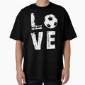 Love Soccer Lovers Ball Sports Love T-Shirt - Trendy Graphic Unisex - T-Shirt, Sweatshirt, Hoodie