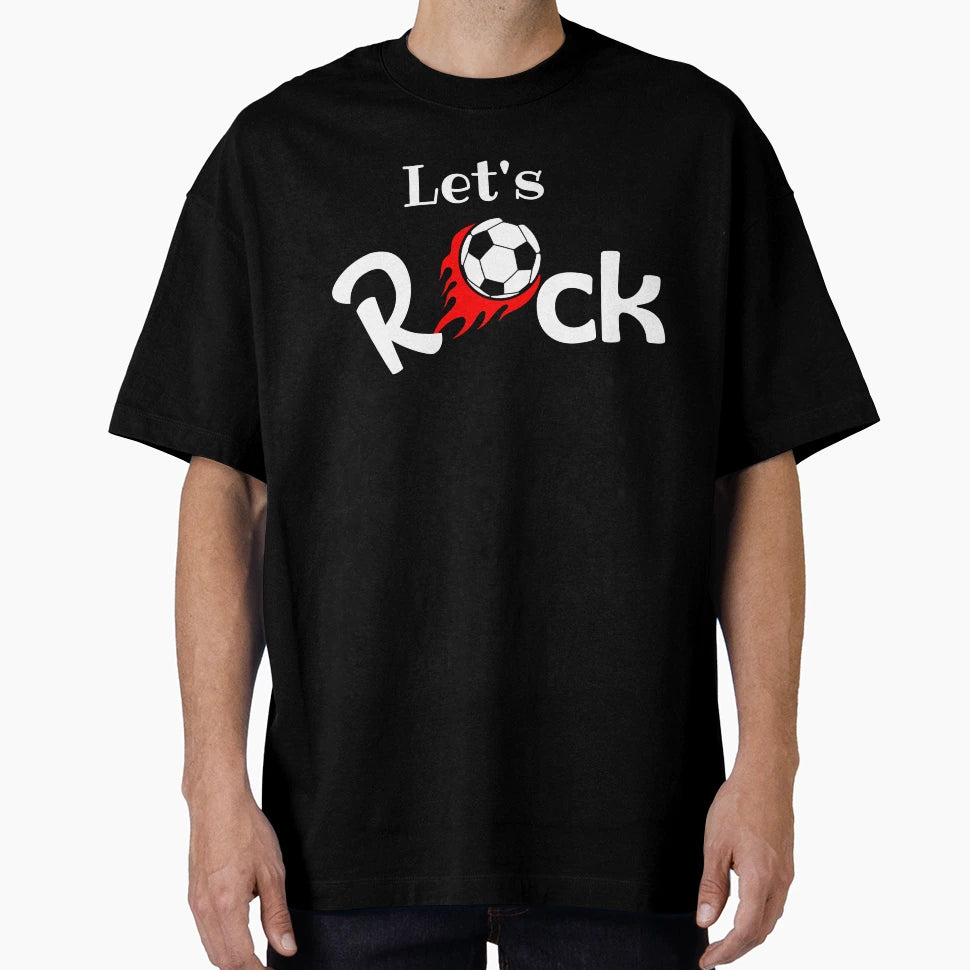 Lets Rock T-Shirt - Aesthetic Graphic for Adults - T-Shirt, Sweatshirt, Hoodie