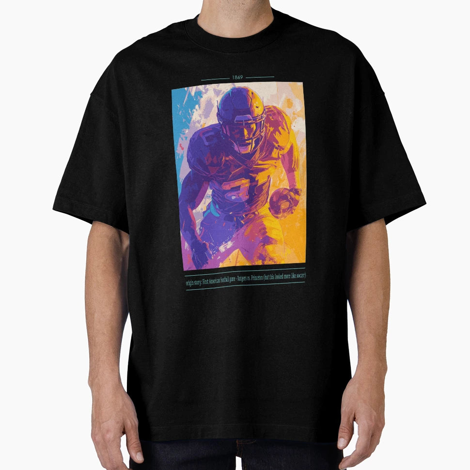 Origin Story American Football T-Shirt - Aesthetic Graphic Unisex - T-Shirt, Sweatshirt, Hoodie