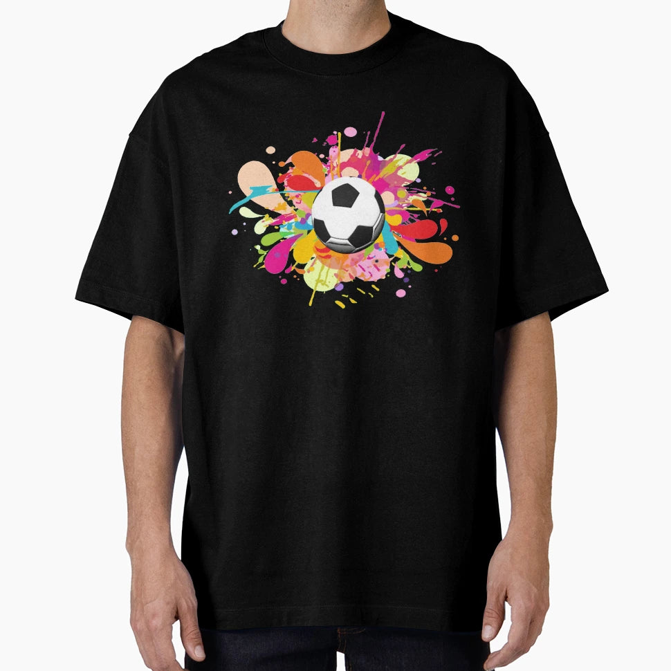Soccer Splash Soccer T-Shirt - Novelty Apparel Unisex - T-Shirt, Sweatshirt, Hoodie
