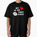 My Heart Is That Rugby Field T-Shirt - Casual Everyday Wear for Adults - T-Shirt, Sweatshirt, Hoodie