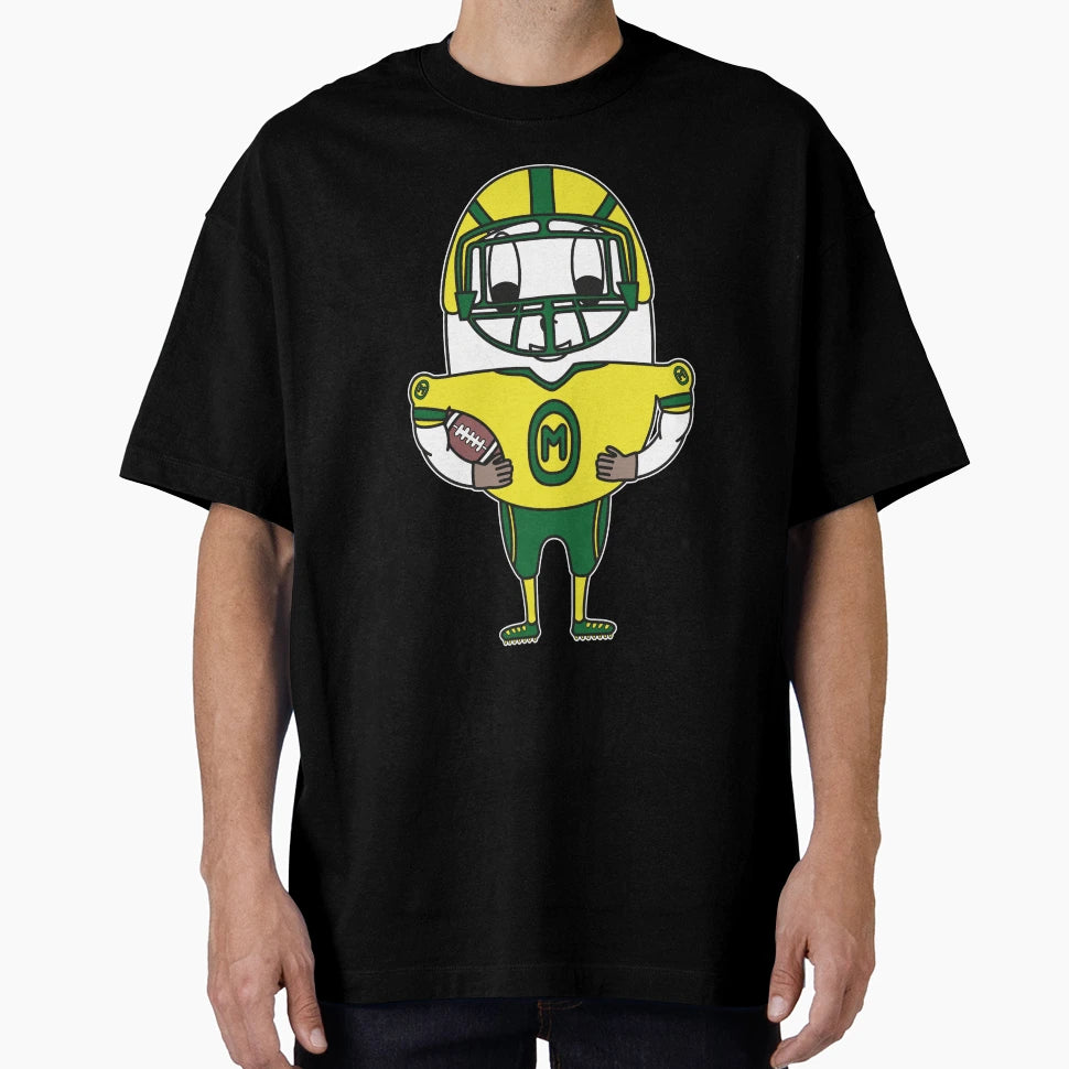 American Football Player Egg T-Shirt - Minimalist Print Men Women - T-Shirt, Sweatshirt, Hoodie