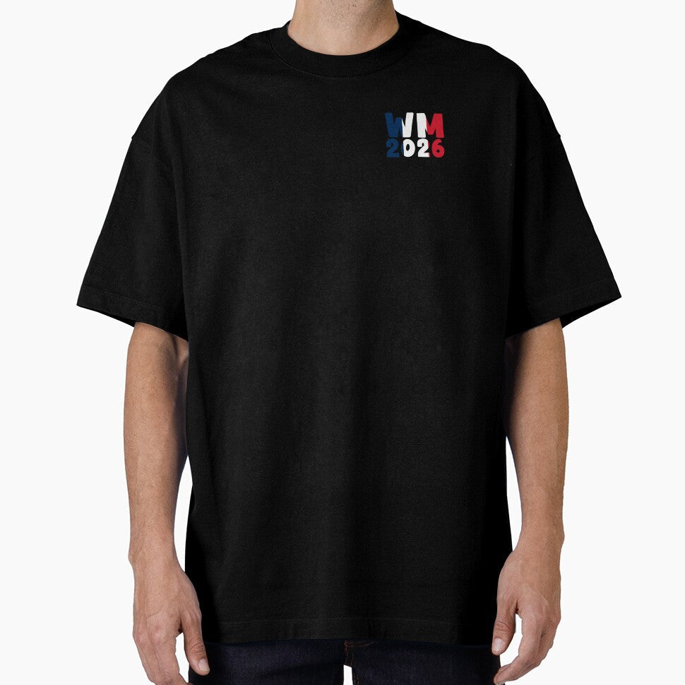 France World Cup 2026 sticker, flag, France-inspired - Adult & Kids T-Shirts, Sweatshirts & Hoodies apparel design preview 1