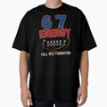 6 7 Meme Football Full Rizz Formation T-Shirt - Unique Graphic Men Women - T-Shirt, Sweatshirt, Hoodie