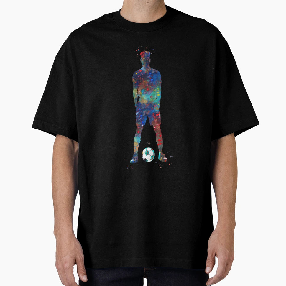 Male Soccer Player T-Shirt - Fun Novelty Design Men Women - T-Shirt, Sweatshirt, Hoodie