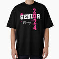 Senior 2024 Mommy Graduate Heart T-Shirt - Aesthetic Graphic for Adults - T-Shirt, Sweatshirt, Hoodie