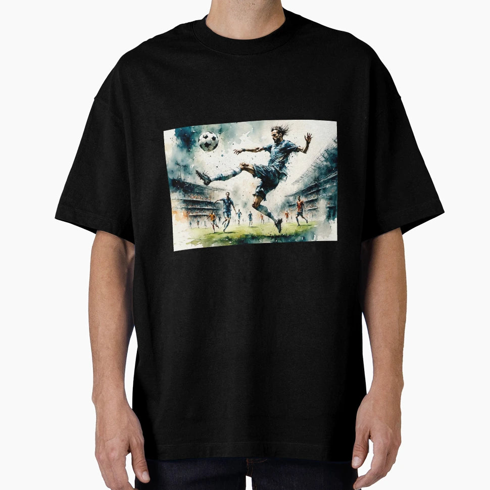 Soccer Player T-Shirt - Minimalist Print Men Women - T-Shirt, Sweatshirt, Hoodie