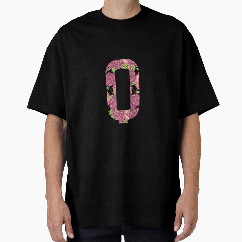 Pretty Rose Letters Letter Q T-Shirt - Streetwear Style Unisex - T-Shirt, Sweatshirt, Hoodie