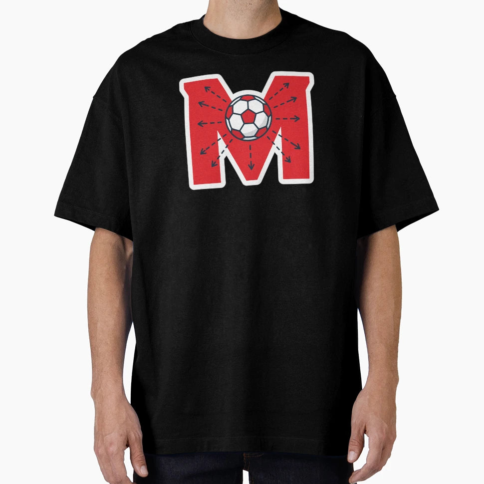 Midfielder Maestro Football Monogram T-Shirt - Casual Everyday Wear Unisex - T-Shirt, Sweatshirt, Hoodie