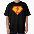 Letter Z Super Letter Red And Yellow T-Shirt - Aesthetic Graphic Men Women - T-Shirt, Sweatshirt, Hoodie
