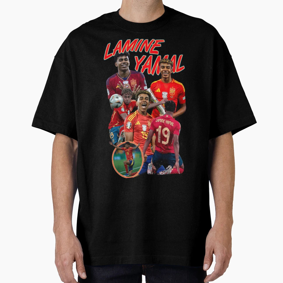 Lamine Yamal Wonderkid T-Shirt - Trendy Graphic Unisex - T-Shirt, Sweatshirt, Hoodie