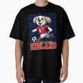 Dog Playing Football England Edition by McThingummy - Adult & Kids T-Shirts, Sweatshirts & Hoodies apparel design preview 1