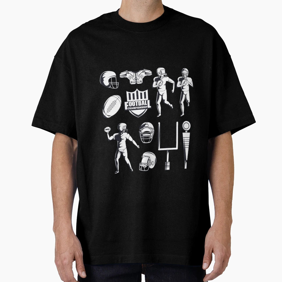 Football T-Shirt - Fun Novelty Design Unisex - T-Shirt, Sweatshirt, Hoodie