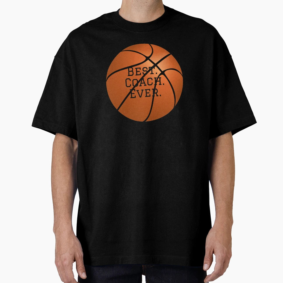 Best Basketball Coach T-Shirt - Minimalist Print for Adults - T-Shirt, Sweatshirt, Hoodie