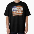 Proud Dad Military Father Armed Forces T-Shirt - Unique Graphic for Adults - T-Shirt, Sweatshirt, Hoodie