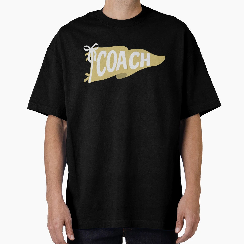 Coach Pennant Flag Yellow T-Shirt - Streetwear Style Men Women - T-Shirt, Sweatshirt, Hoodie
