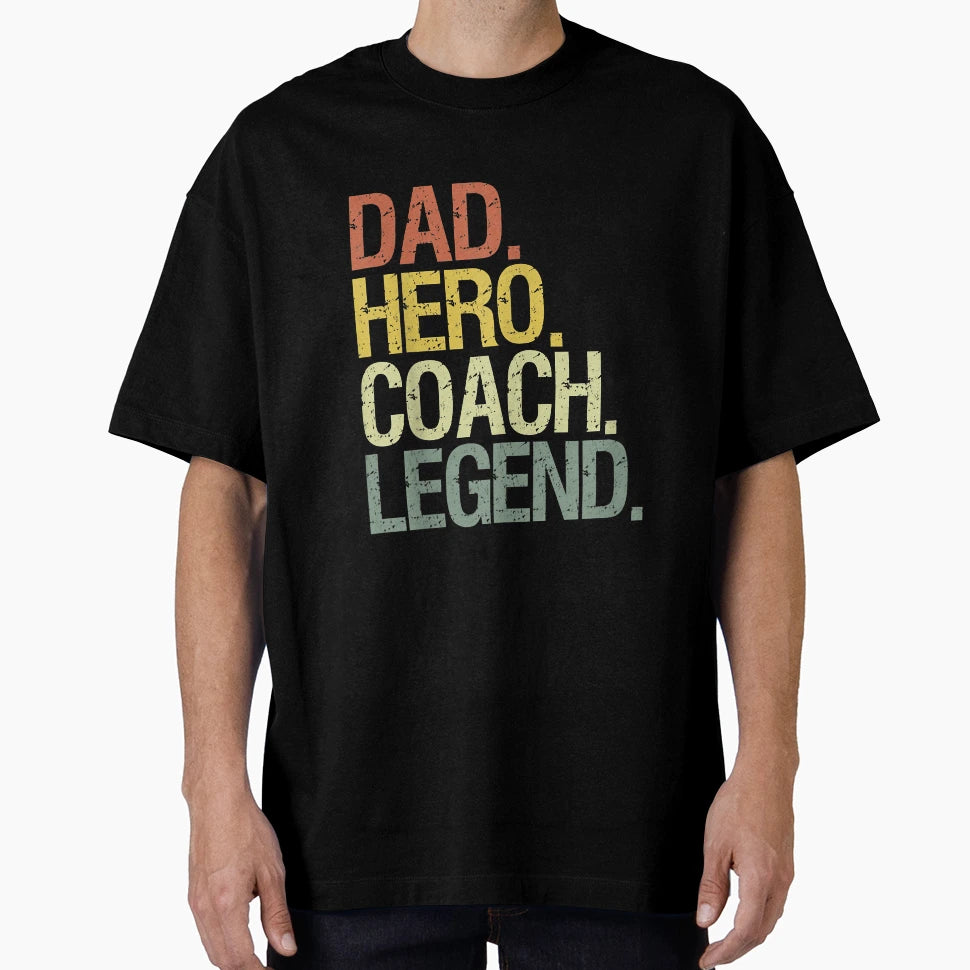 Dad Coach T-Shirt - Trendy Graphic Men Women - T-Shirt, Sweatshirt, Hoodie