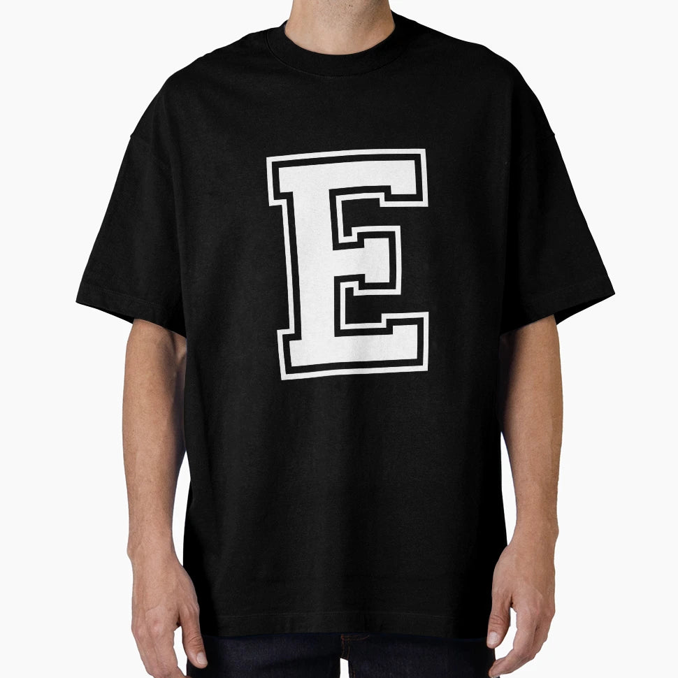 Letter E T-Shirt - Fun Novelty Design for Adults - T-Shirt, Sweatshirt, Hoodie