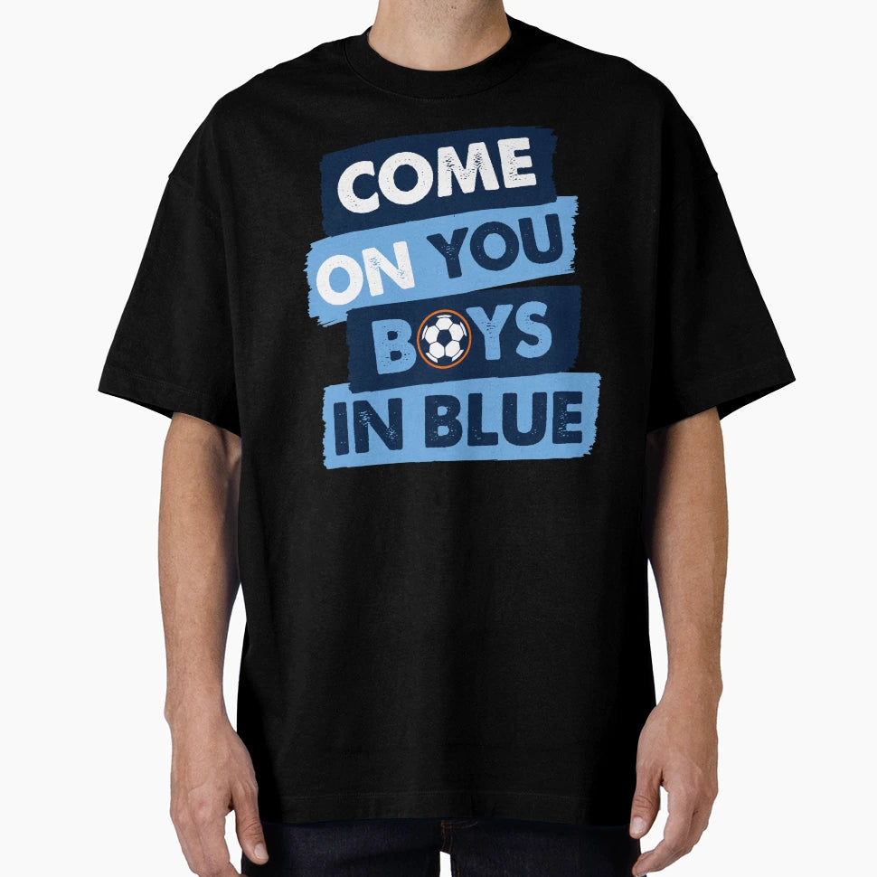 Come You Blue Soccer Ny T-Shirt - Fun Novelty Design Unisex - T-Shirt, Sweatshirt, Hoodie