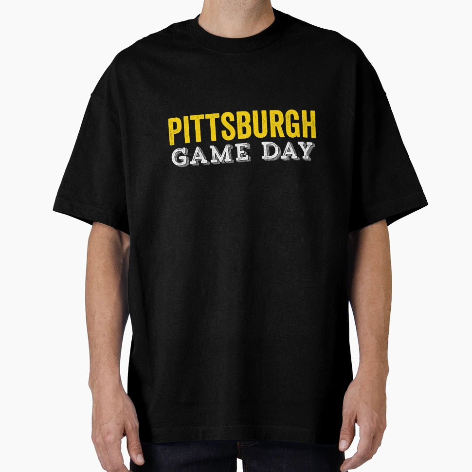 Pittsburgh Game Day Sports Football T-Shirt - Casual Everyday Wear Unisex - T-Shirt, Sweatshirt, Hoodie