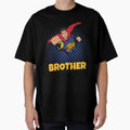 Pop Art Comic Super Hero Brother T-Shirt - Casual Everyday Wear Unisex - T-Shirt, Sweatshirt, Hoodie