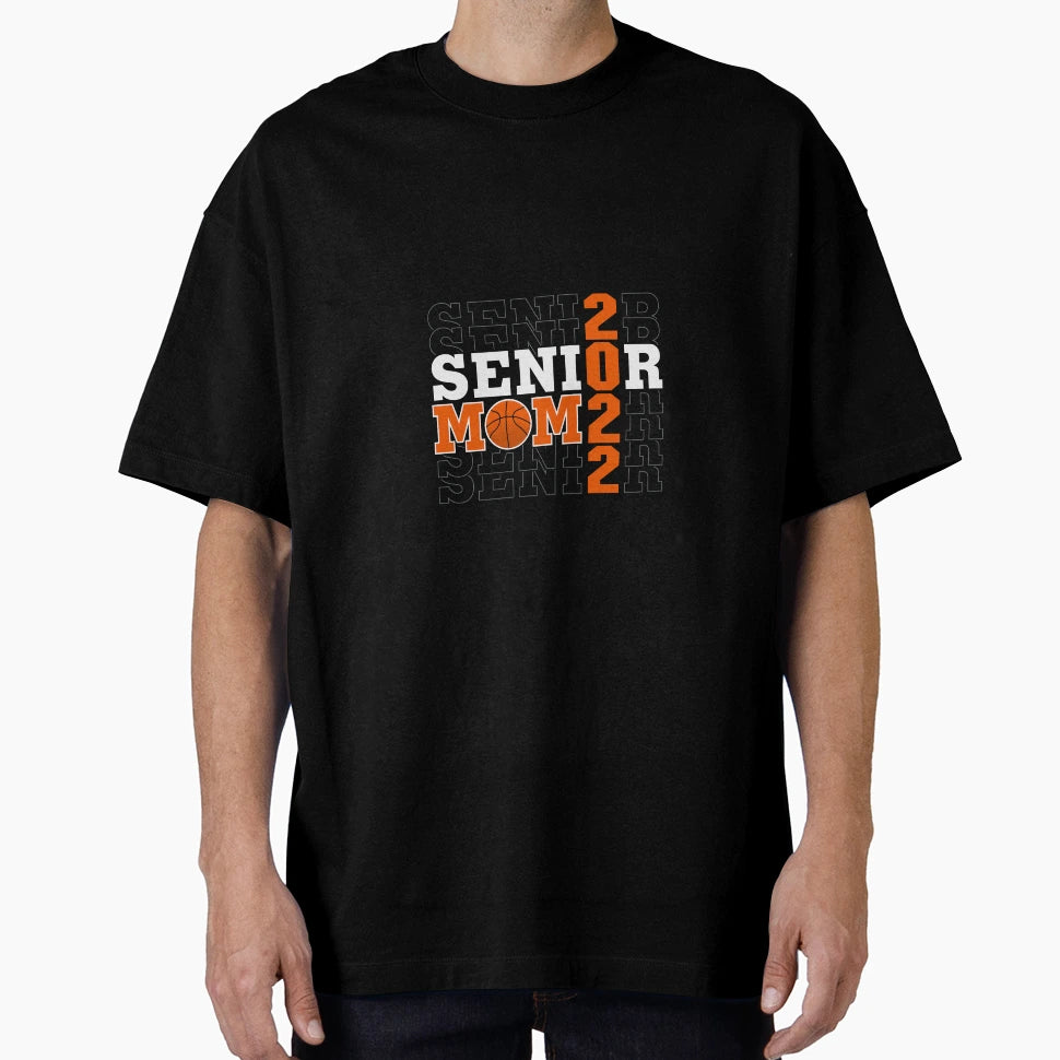 Basketball Senior Mom 2022 T-Shirt - Custom Art Print Men Women - T-Shirt, Sweatshirt, Hoodie