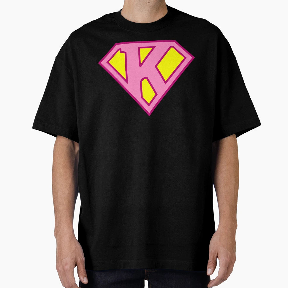 Letter K Super Letter Vol 2 T-Shirt - Graphic Print Unisex - T-Shirt, Sweatshirt, Hoodie