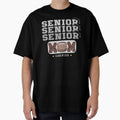 Senior Mom Class 2026 Football T-Shirt - Novelty Apparel Unisex - T-Shirt, Sweatshirt, Hoodie