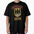 Vintage Germany 2026 Soccer Fan Eagle Crest by - Adult & Kids T-Shirts, Sweatshirts & Hoodies apparel design preview 1