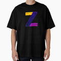 Letter Z Monogram Typography Collage Abc T-Shirt - Minimalist Print Unisex - T-Shirt, Sweatshirt, Hoodie