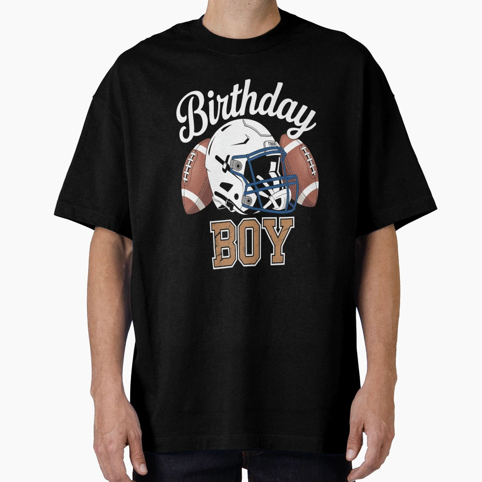 Birthday Football Birthday Party T-Shirt - Fun Novelty Design Unisex - T-Shirt, Sweatshirt, Hoodie