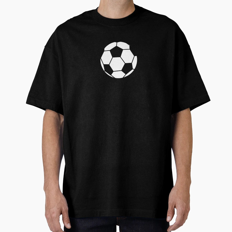 Soccer Ball T-Shirt - Minimalist Print Men Women - T-Shirt, Sweatshirt, Hoodie