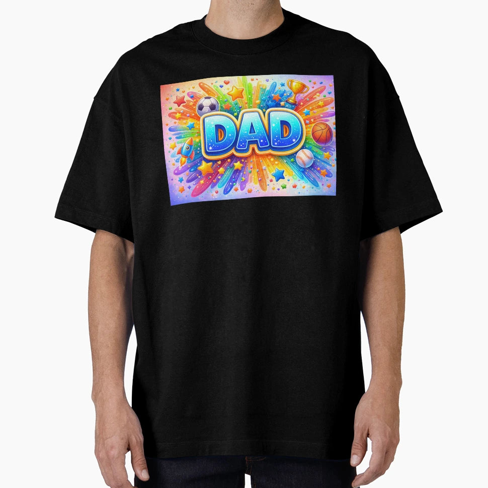 Abstractdad Gifts Pattern T-Shirt - Minimalist Print Unisex - T-Shirt, Sweatshirt, Hoodie