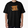 Good Vibes Only Retro Typography Design by Articooler - Adult & Kids T-Shirts, Sweatshirts & Hoodies apparel design preview 1