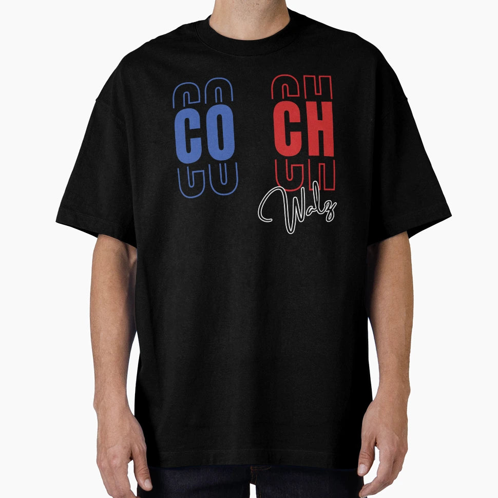 Coach Walz T-Shirt - Unique Graphic Men Women - T-Shirt, Sweatshirt, Hoodie