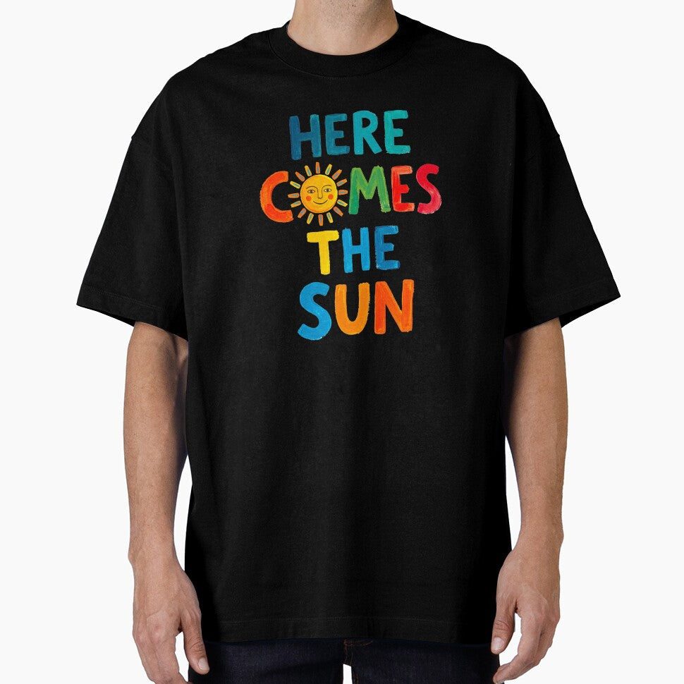 Here Comes The Sun by maricielomv - Adult & Kids T-Shirts, Sweatshirts & Hoodies apparel design preview 1