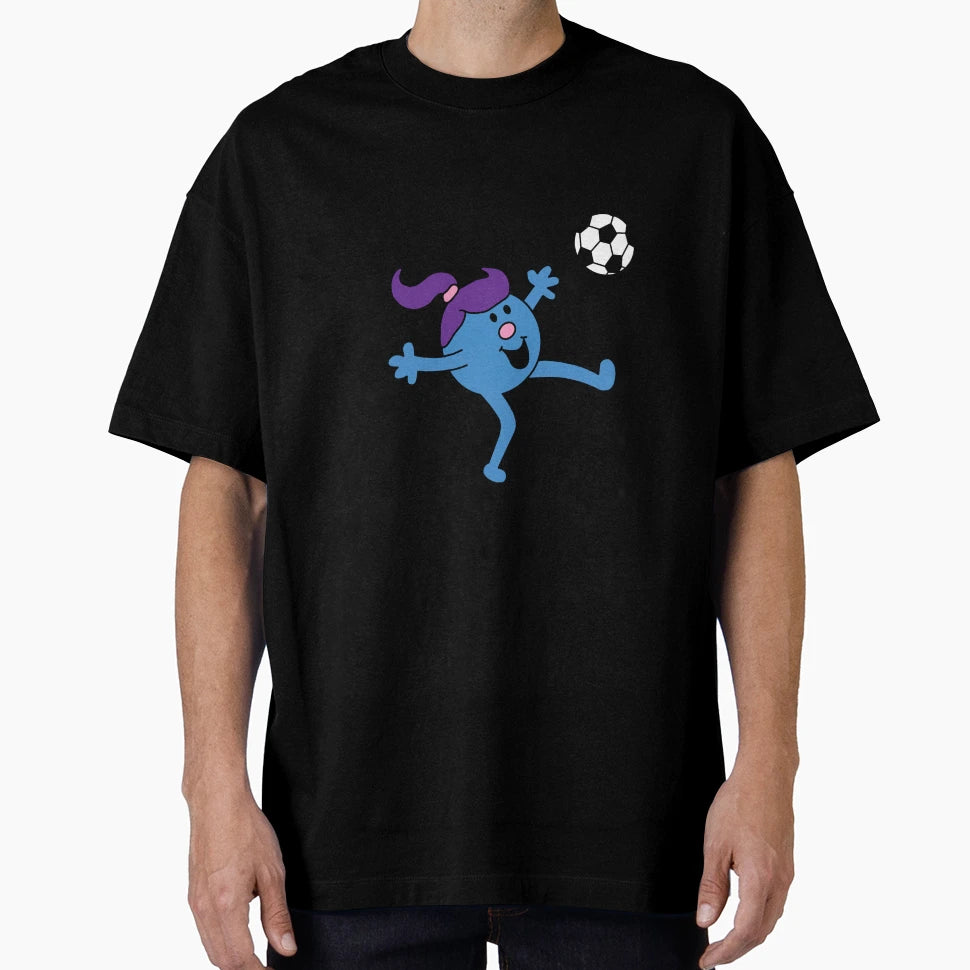 Little Miss Football Crazy T-Shirt - Streetwear Style Unisex - T-Shirt, Sweatshirt, Hoodie