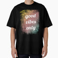 Good vibes only, typography by AnnaGo - Adult & Kids T-Shirts, Sweatshirts & Hoodies apparel design preview 1