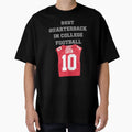 Best Quarterback College Football Just T-Shirt - Minimalist Print Unisex - T-Shirt, Sweatshirt, Hoodie