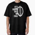 Fall Season Game Day American T-Shirt - Minimalist Print for Adults - T-Shirt, Sweatshirt, Hoodie