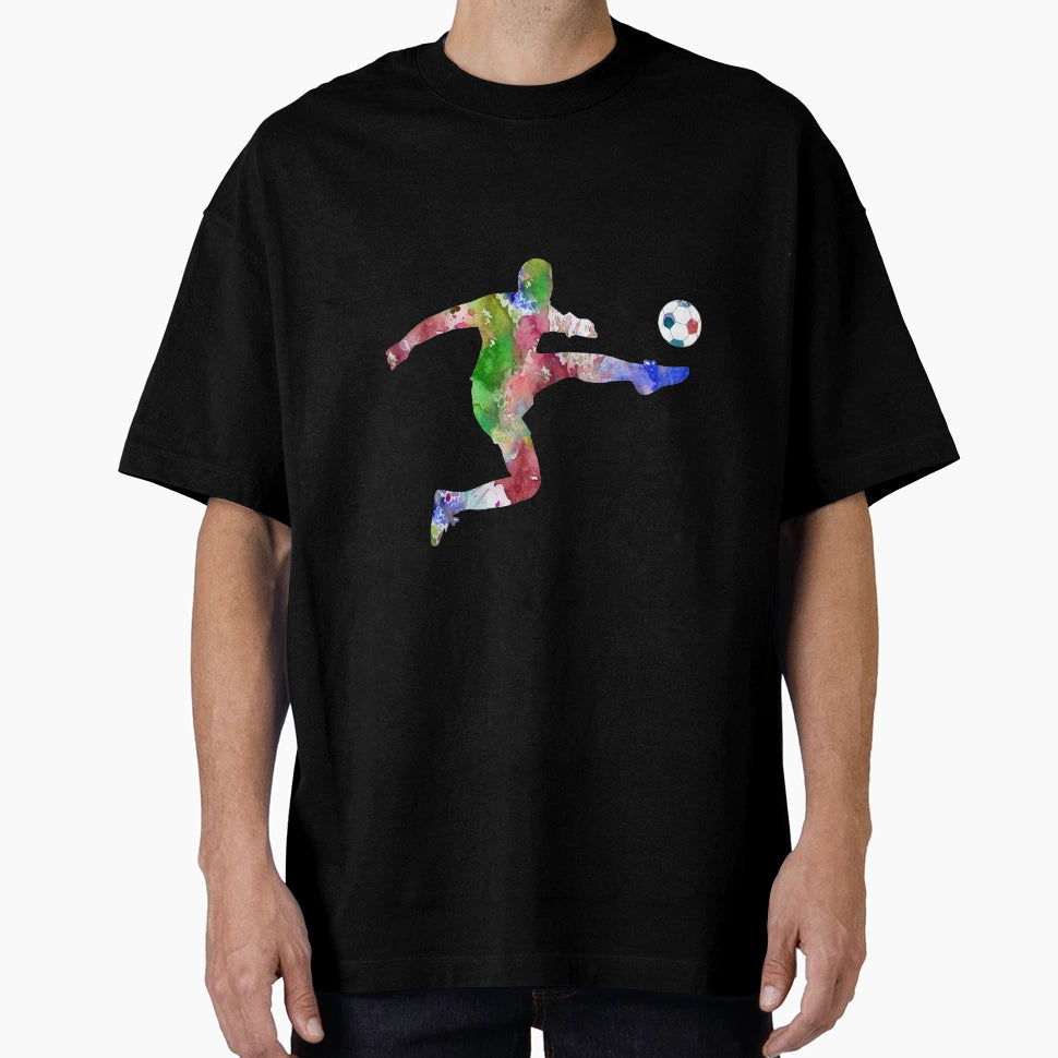 Male Soccer Player Male Football Player T-Shirt - Trendy Graphic Unisex - T-Shirt, Sweatshirt, Hoodie