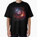 Dark Fantasy Landscape Black Hole Gravity by - Adult & Kids T-Shirts, Sweatshirts & Hoodies apparel design preview 1
