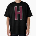 Letter H Bold Collegiate Font Varsity T-Shirt - Graphic Print for Adults - T-Shirt, Sweatshirt, Hoodie