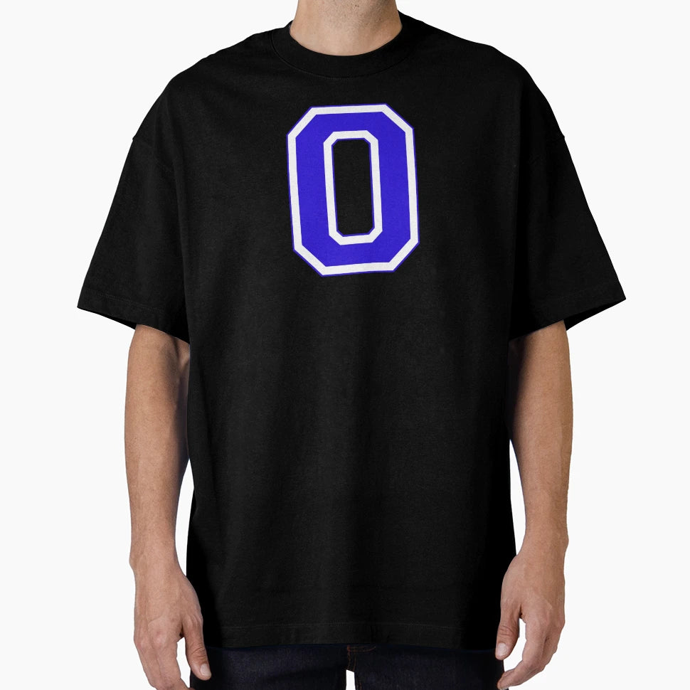 Varsity Letter O T-Shirt - Casual Everyday Wear Unisex - T-Shirt, Sweatshirt, Hoodie