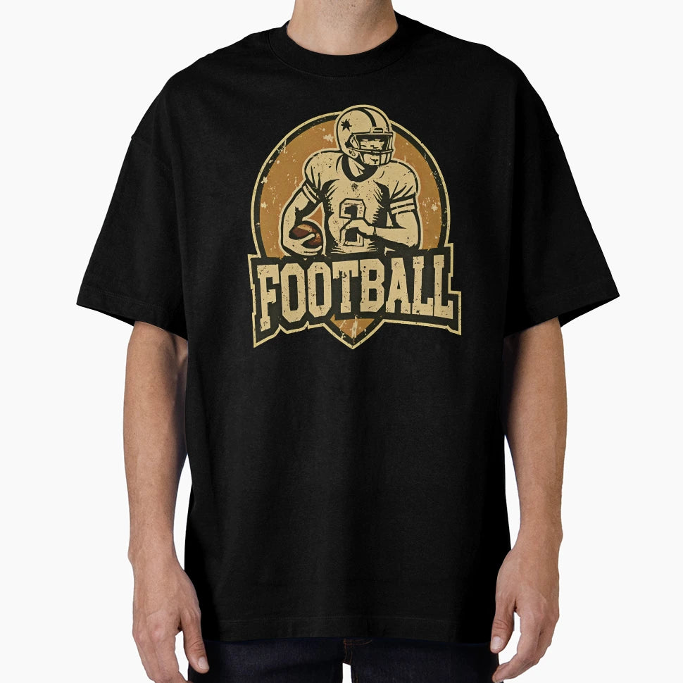 Football Sports Logo T-Shirt - Unique Graphic Men Women - T-Shirt, Sweatshirt, Hoodie