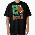 2Nd Year Down Football Lover Second T-Shirt - Minimalist Print for Adults - T-Shirt, Sweatshirt, Hoodie