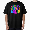 Bigmouth Strikes Again Vibrant Retro Lettering - Adult & Kids T-Shirts, Sweatshirts & Hoodies apparel design preview 1