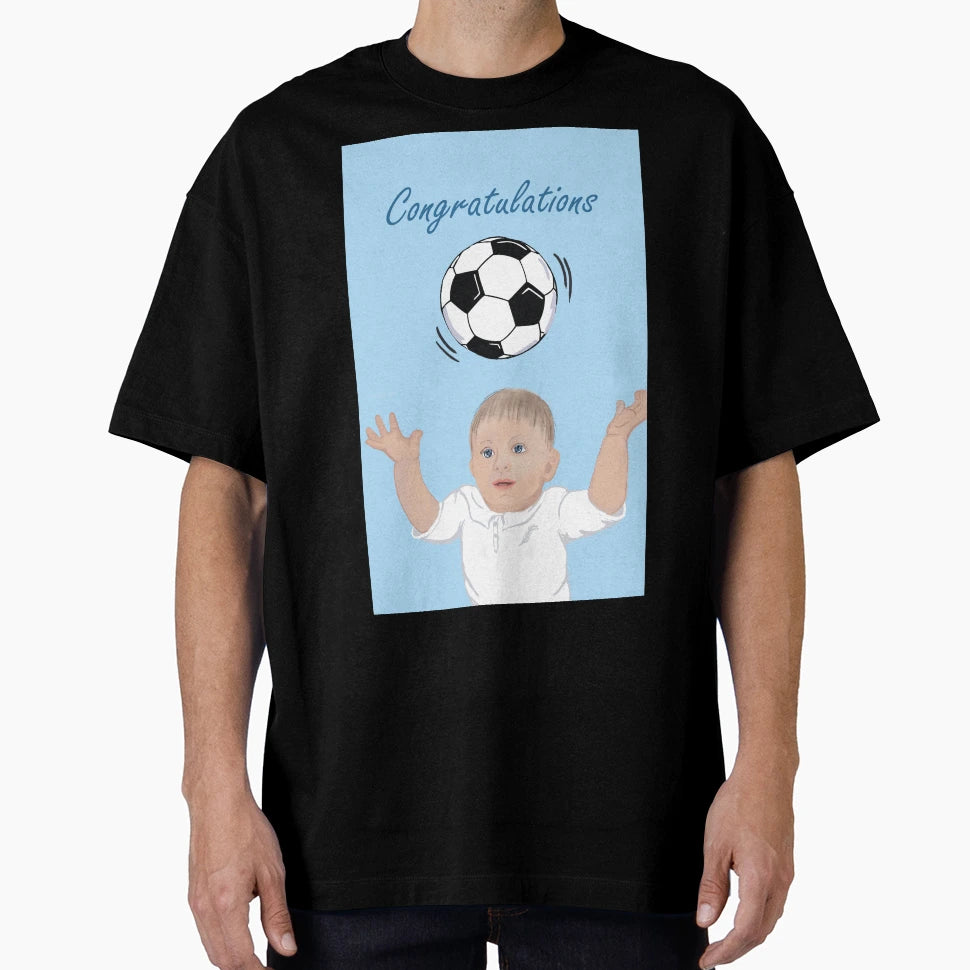 Football Congratulations T-Shirt - Graphic Print Men Women - T-Shirt, Sweatshirt, Hoodie