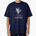 Penguin Holiday Greeting by Liani DeGeeter - Adult & Kids T-Shirts, Sweatshirts & Hoodies apparel design preview 1